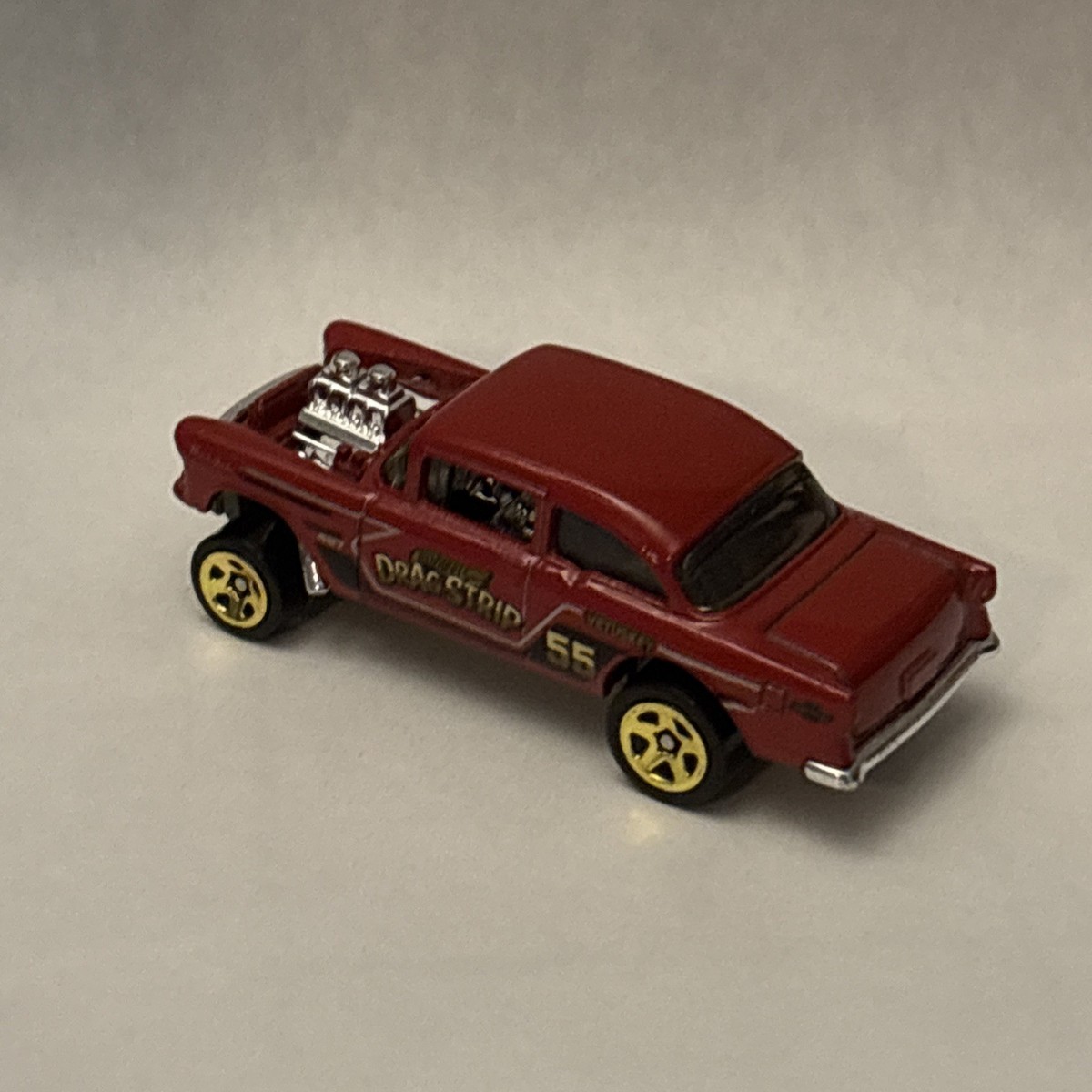 Drag Strip 55 Chevy Gasser Hot Hot Wheels X1634 RLC SELECTIONs '55