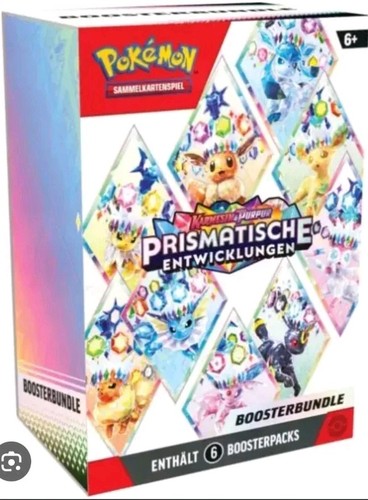 Pokemon Karmesin & Purpur Prismatische Entwicklungen Booster Bundle DEUTSCH ✅