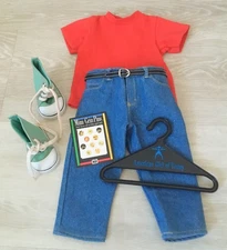 Pleasant Company American Girl of Today Blue Jean Basics Outfit I + UNB Sneakers