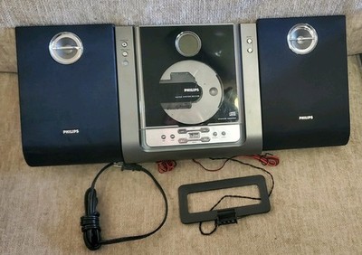 Philips Micro System MC235/37 CD Player AM/FM Radio Stereo No Remote
