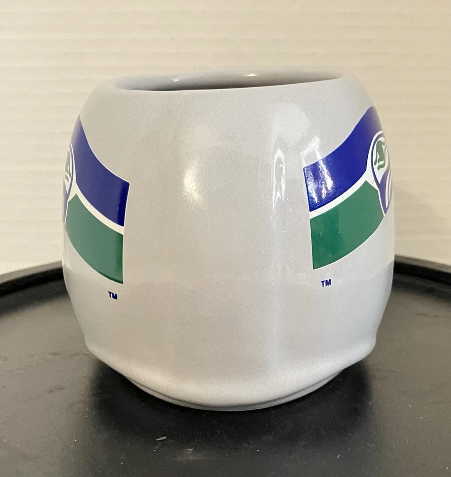 Taza casco vintage 1986 Seattle Seahawks NFL Team Sports Concepts Foto 2 de 4