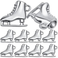 Hmjpng 20 Pieces Ice Skates Shape Charms Tibetan Alloy Skates Dangle Pendants...