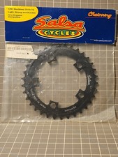 Salsa Chainring 34t Black Alloy 90s NOS New 9...