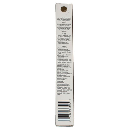 4 Pack Wet n Wild Ultimate Brow Micro Eyebrow Pencil, Soft Brown 645A, 0.002 oz - Picture 2 of 2