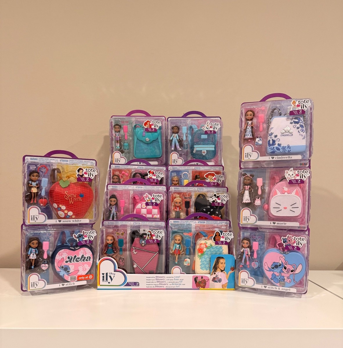 Disney ILY 4Ever Tote Teenies i ❤️ Mini Doll & Backpack Series
