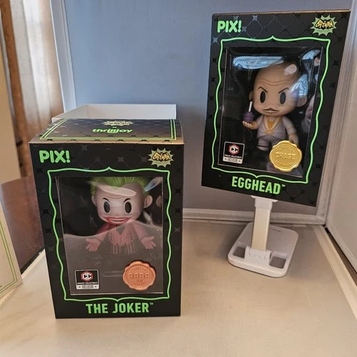 Thrilljoy Pix! Pix 2025 Joker Egghead Chase and Joker Hero Figure of 8888 Batman