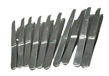 10 mini tweezers stainless steel