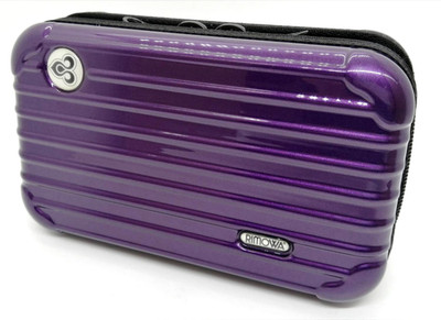 リモワ RIMOWAタイ航空 ロイヤルファーストクラス アメニティ 紫 パープル Rimowa Thai Airways First Class Travel Amenity Kit Hard Case