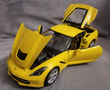 2014 Chevrolet Corvette Stingray Z51 Yellow 1/18 Maisto Diecast Car