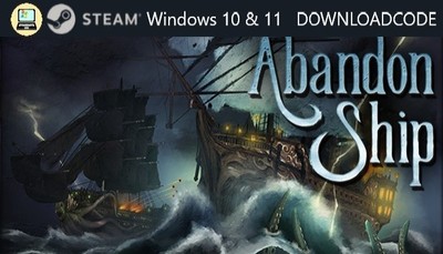 NEU PC Computer Spiel Abandon Ship für Windows 10 11 STEAM Download Code Gamekey