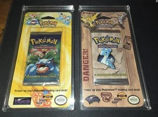 Pokemon Booster BLISTER Sleeved Pack Acrylic Magnetic Case 