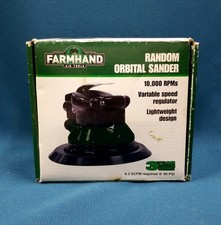 Farmhand Random Orbital Sander Fht467 Pneumatic Air Tool Wbox Manual Untested