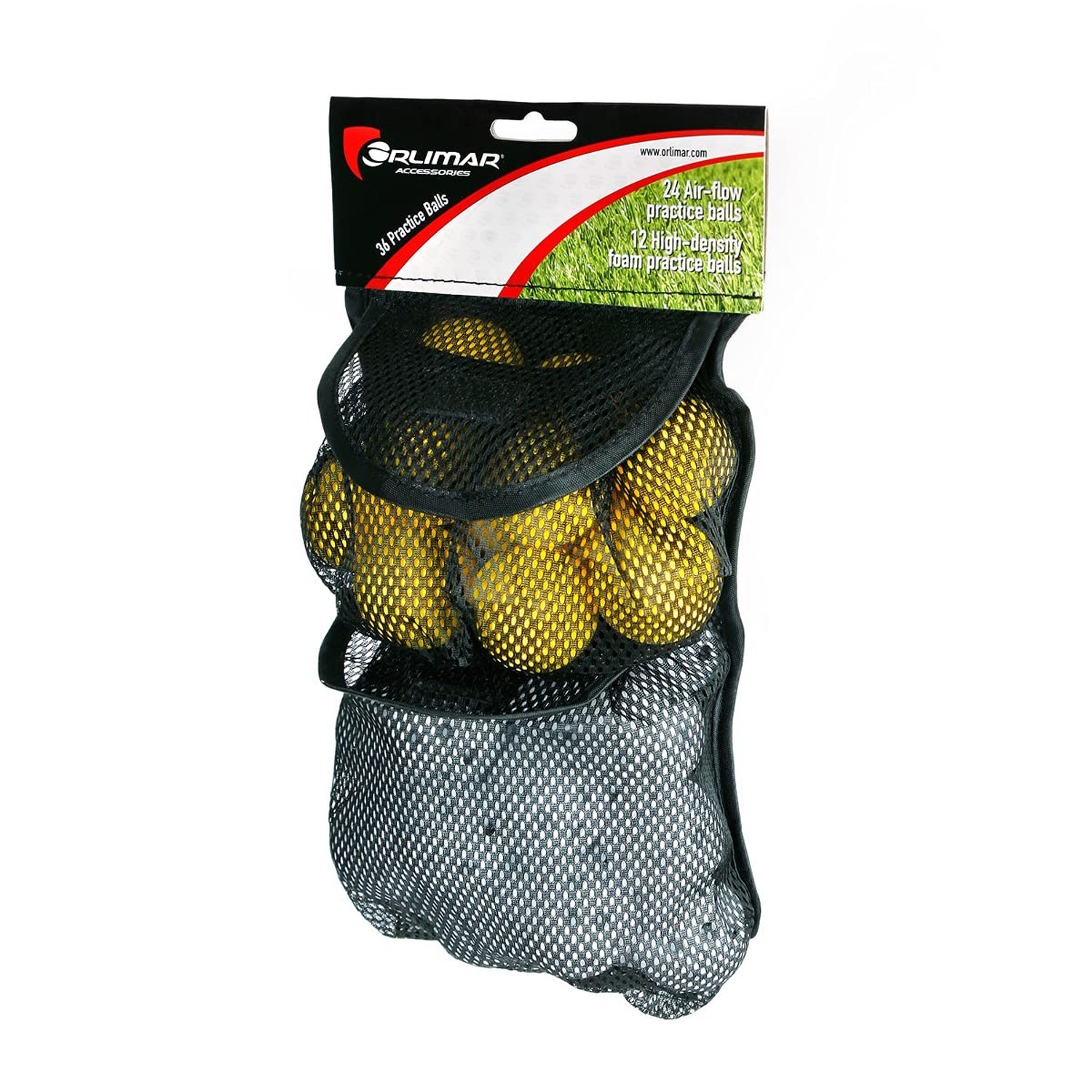 Balls (24 Plastic Golf Balls With Holes And 12 ...
