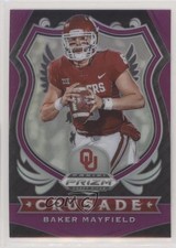 2020 Panini Prizm Draft Picks Crusade Purple Prizm Baker Mayfield #20 8d2