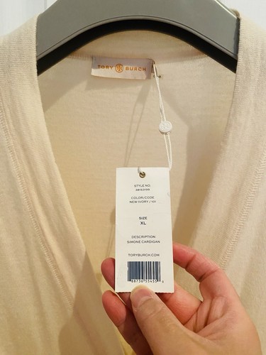 Tory Burch Simone Strickjacke Pullover XL - Bild 2 von 8