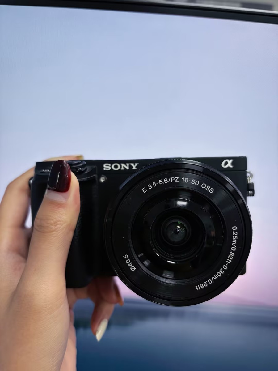 Sony Alpha A6300 24.2MP Mirrorless Digital Camera w/ Sony 16-50