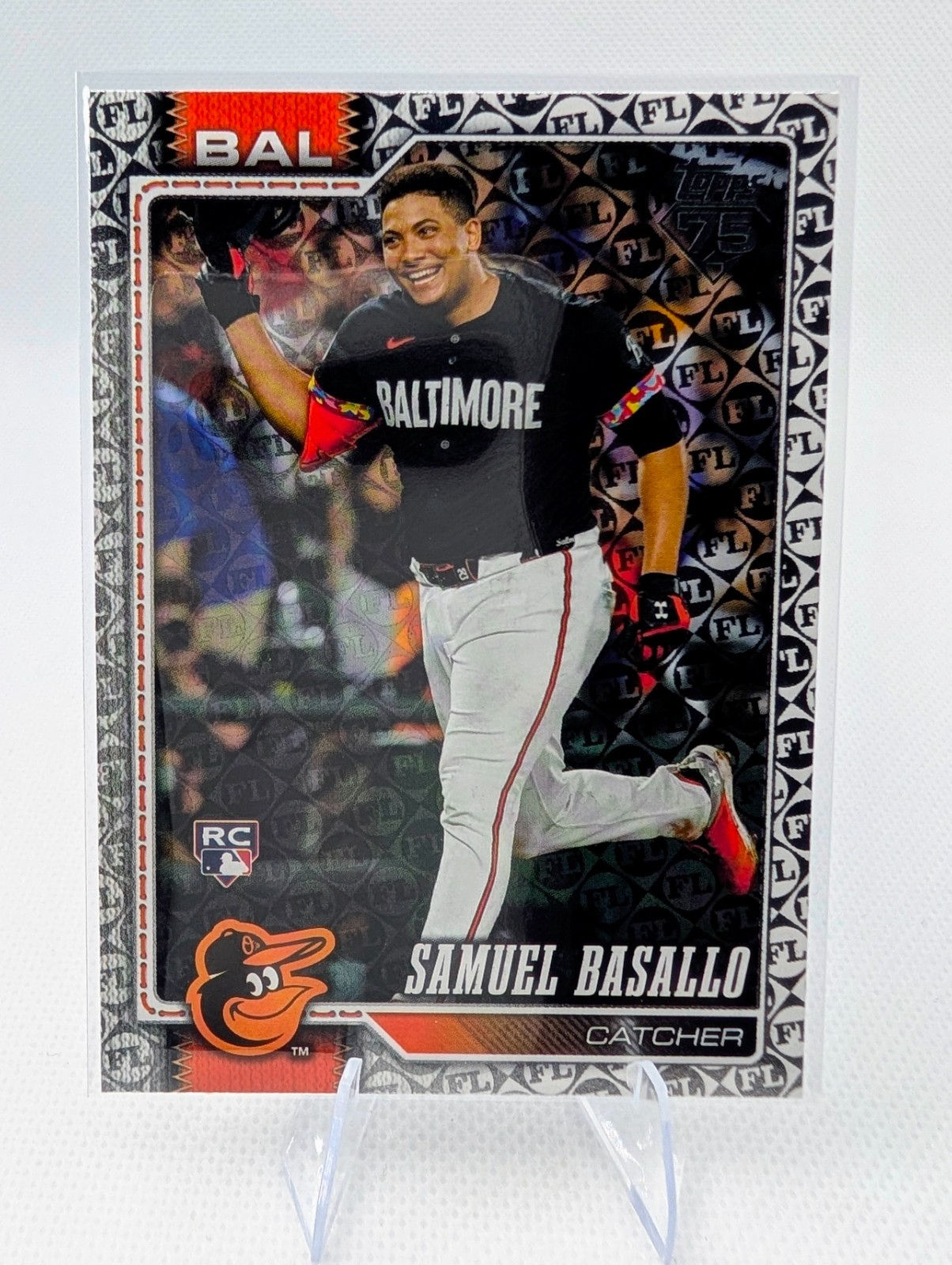 2026 Topps Series 1 - Samuel Basallo #104 - Orioles - Spring Training Foil