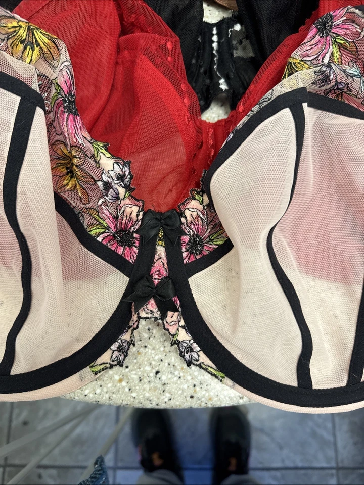 Elomi Sachi Bra Strap 34L Bras LOT OF 4 underwire - Image 2 of 4