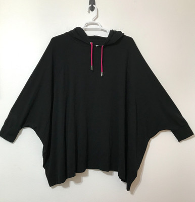 Ulla Popken Hoodie Oversized True Size II Loungewear Dolman Sleeve See SZ Photos