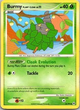 Burmy Plant Cloak Common Arceus 56/99 LP on eBay