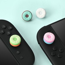 GeekShare Thumb Grip Cap for Nintendo Switch 2025 Joystick Cover Mint Candy 4PCS