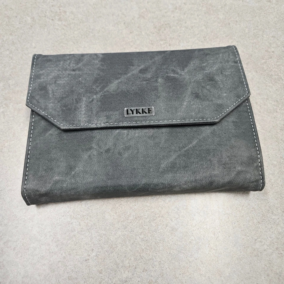 LYKKE Treibholz austauschbare Stricknadel Set grau Etui 11 Paar US 5-17