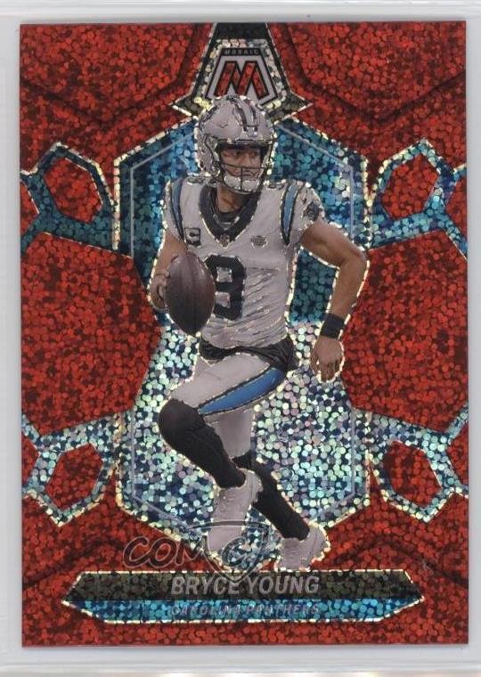2024 Panini Mosaic Red Sparkle Prizm Bryce Young #29