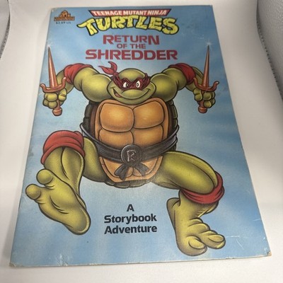 Teenage Mutant Ninja Turtles Return of the Shredder (1990) Random House