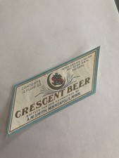Crescent Beer Label A.M. Smith Minneapolis MN Minnesota