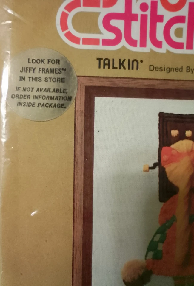 Kit de costura Jiffy vintage #702 "Talkin'" diseñado por Connie Blyler - sellado Foto 2 de 4