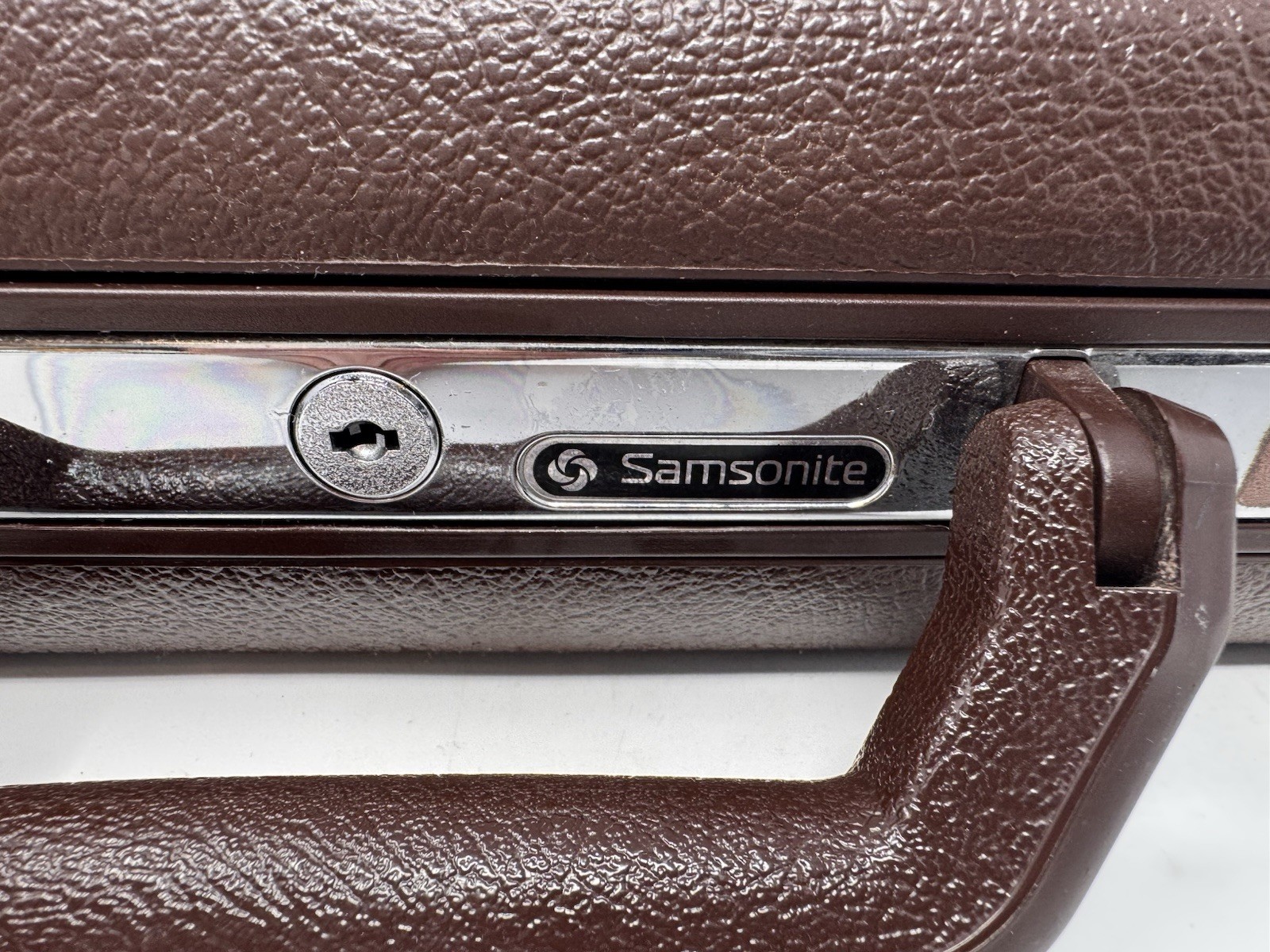 Samsonite Delegate Attache Briefcase Brown Hard S… - image 4