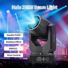 PAIDUN 295W 14R LED Halo Beam Moving Head Spot Light DMX Gobo Disco Bar DJ Party