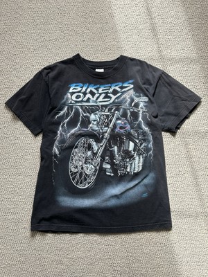 Vintage Bikers Only 1997 Gypsy Tour Laconia Shirt Large Choppers Made In USA