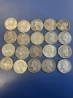 1 ROLL $10 FACE VALUE, 40CT SILVER WASHINGTON QUARTERS 25C 90% SILVER COINS