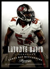 2013 Panini Prestige Lavonte David Tampa Bay Buccaneers #187
