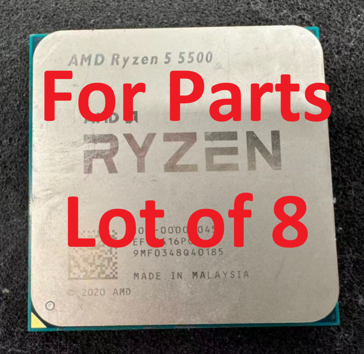 For Parts lot of 8 AMD Ryzen 5 5500 CPU (3.6GHz, 6 Cores, Socket