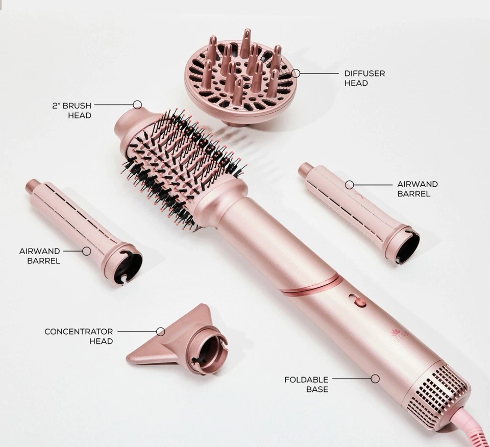 NIB Sutra Aero Styler Rose Gold Airwrap Dupe SOLD OUT MSRP $299 - Image 2 of 4
