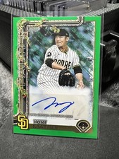 2025 Topps Holiday Baseball, Yuki Matsui, Green #2/5