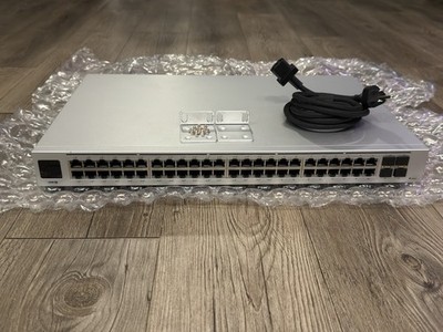 Ubiquiti UniFi USW-48-PoE Gen2 48-Port Managed PoE Switch 195W + Rack Ears