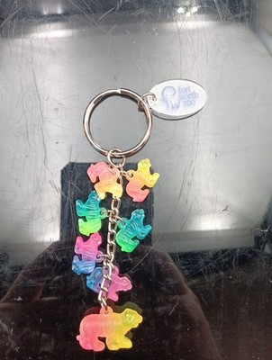 Fort Worth Zoo Multi Color Tiger Souvenir Keychain Free Shipping! T2249