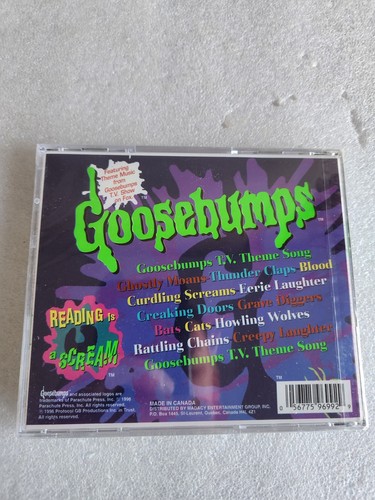 Goosebumps Sounds of Halloween Brand New CD • Still in Plastic • Various Artists - Picture 2 of 7