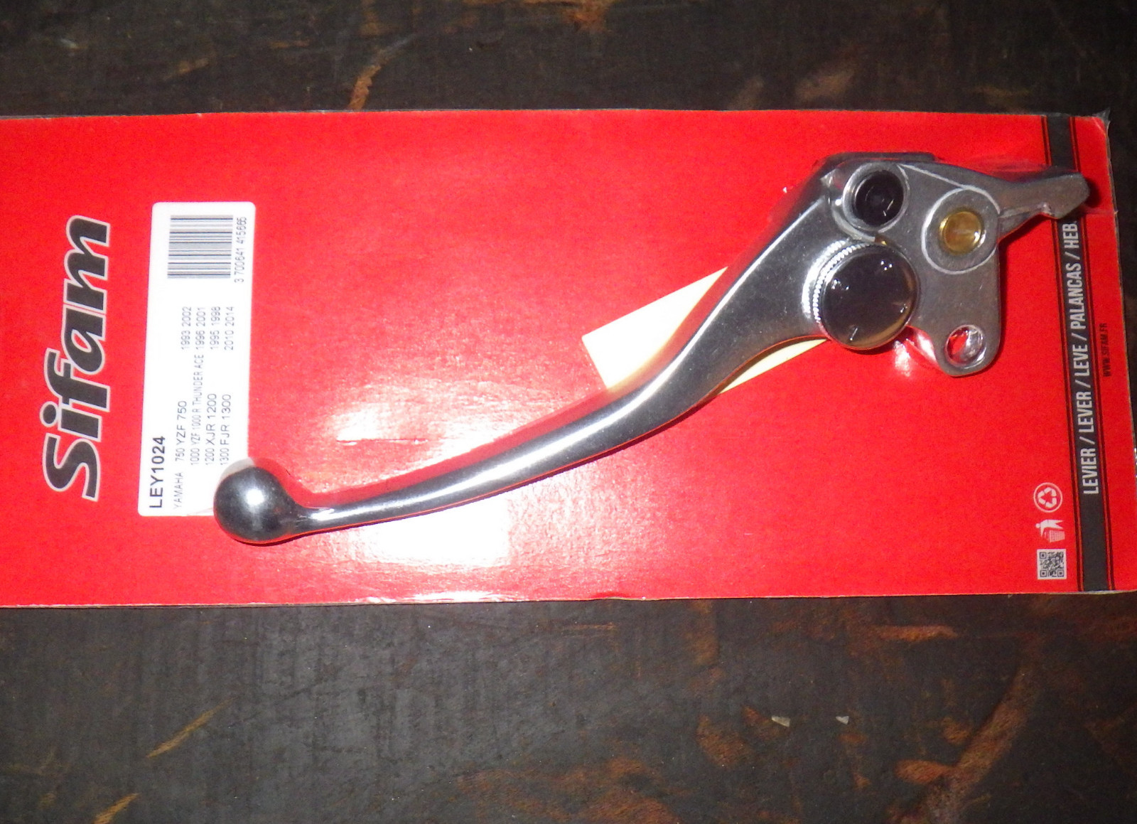 Levier embrayage Yamaha YZF 750 R7 99/02 finition haut de gamme