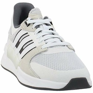 Adidas Men's Run90s Athletic Sneakers, Cloud White/Raw White/Black | eBay
