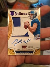 2013 Panini Crown Royale Silhouettes Purple /10 Ryan Nassib #232 Rookie Auto RC