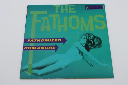 The Fathoms The Space Cossacks Garage Surf Punk Split 7" EP Red Vinyl 1998 - Picture 11 of 18