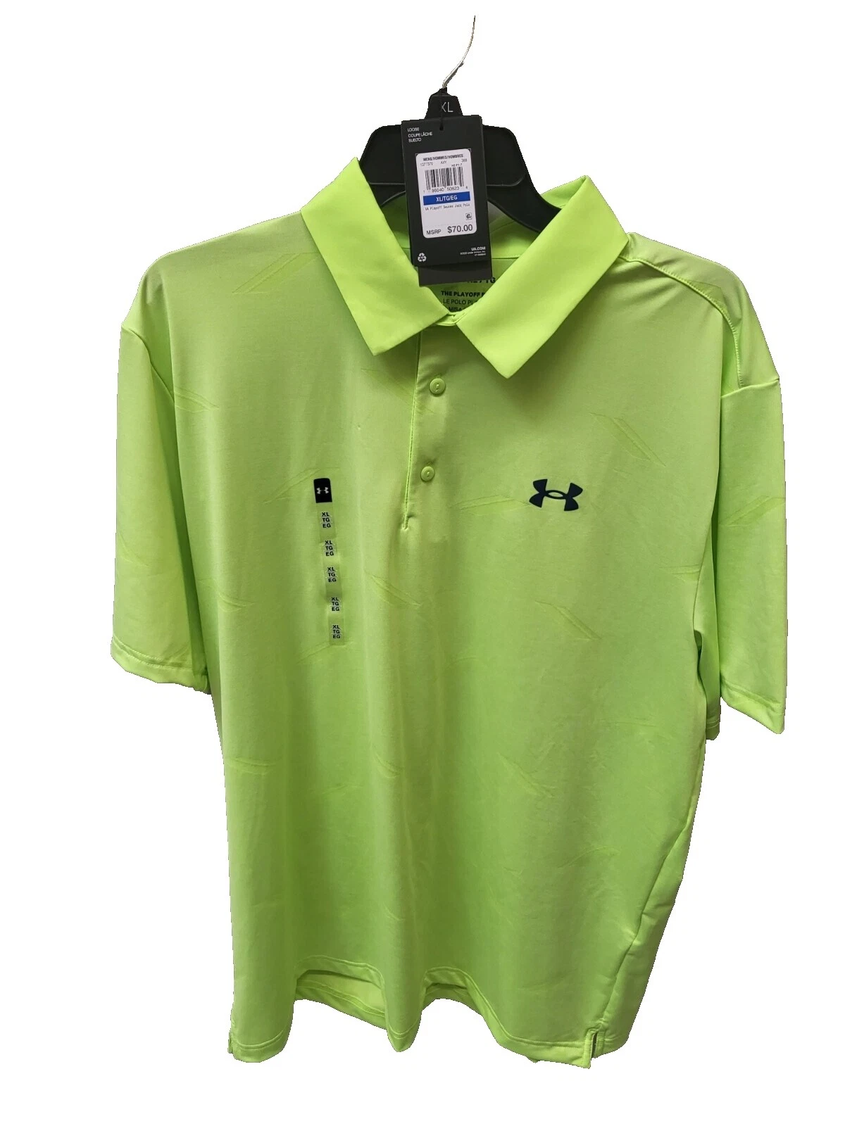Under armour Polyester Striped Casual Button-Down Shirts for Men