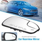 Right Side View Rear Mirror Glass Lens Assembly For 2013-2020 2019 Ford Fusion