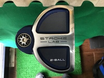 Odyssey STROKE LAB 2-BALL Silver Navy / Ladies 32 inch