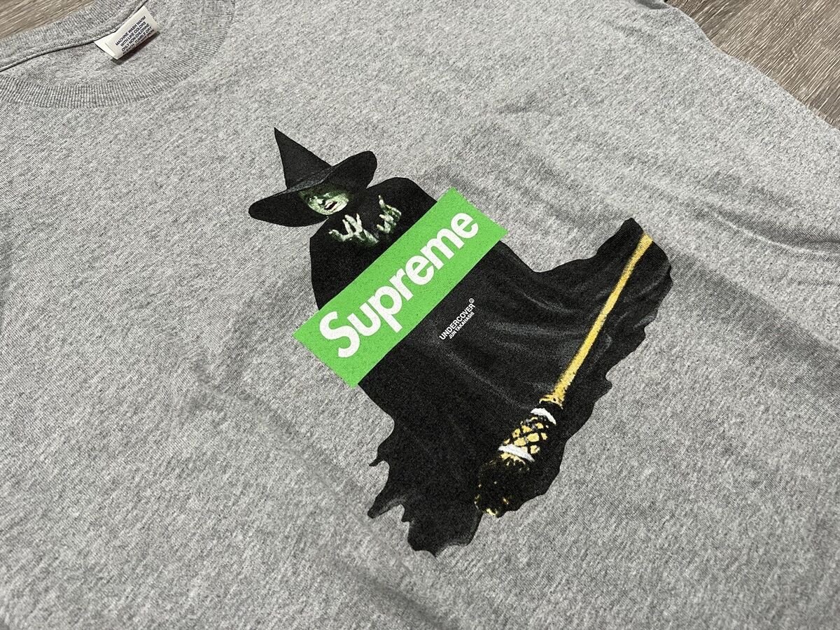 SUPREME UNDERCOVER WITCH TEE SS15 box logo T-SHIRT Gray SUPREME UNDERCOVER WITCH TEE SS15 box logo T-SHIRT Gray