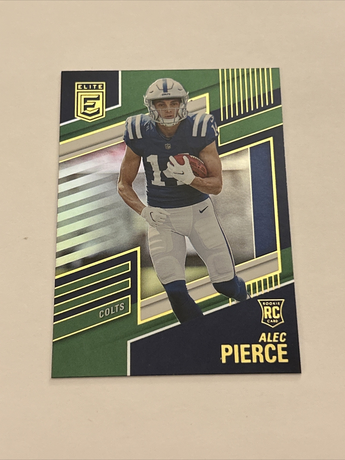 ALEC PIERCE 2022 Donruss Elite Green Parallel RC #155 Rookie